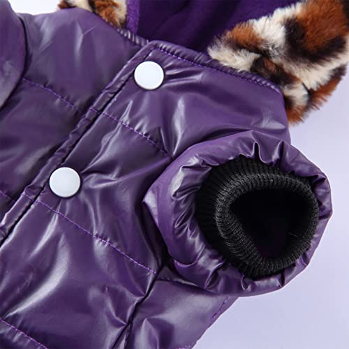 Pet Clothes for Medium Dogs Boys Small Pet Puppy Warm Winter Sweater Hoodie Doggy Cat Waterproof Thick Coat for Small Breed Dog Like Chihuahua