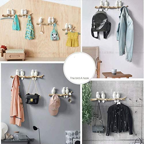 KXDFDC Vintage Coat Hook Hanger Rustic Cast Iron Wall Hanger Decorative Hooks Includes Screws and Anchors Beach House Decor ( Color : D )