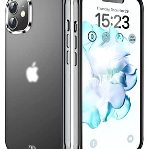 ORIbox Case Compatible with iPhone 12 Case and iPhone 12 Pro Case, Translucent Matte case with Soft Edges, Lightweight & Case Compatible with iPhone 11 Case, with 4 Corners Shockproof Protection