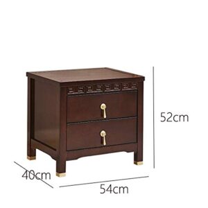 SJYDQ Solid Wood Bedside Table Simple Bedroom Locker, Solid Wood Bedside Table