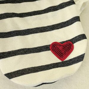 Pet Sweaters for Small Dogs Female Fashion Pet Stripes Shirt Love Print Cat Breathable T-Shirt for Spring Summer Vest Pajamas Dog Clothing