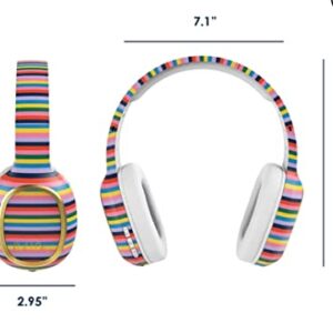 Packed Party Wireless Bluetooth Headphones (Stripes)