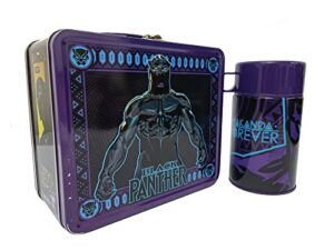 marvel comics: black panther previews exclusive lunchbox with thermos