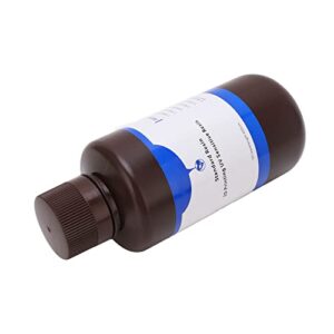 photopolymer resin, 3d printer resin high toughness 405nm wavelengh quick curing better effect 500g lcd dlp for model(grey)