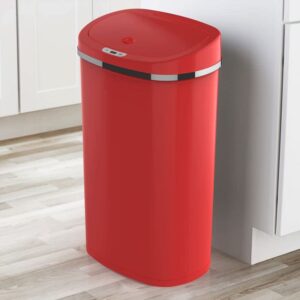 douba motion sensor kitchen garbage can stainless steel trash cans ( color : e , size : 1 )