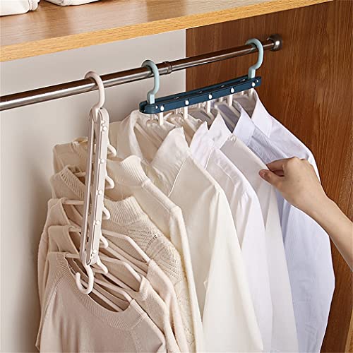 IULJH Folding Trousers Rack Telescopic Multi-Functional Multi-Layer Trousers Hanger Household Magic Trousers Clip ( Color : Gray , Size : 32*29.5cm )