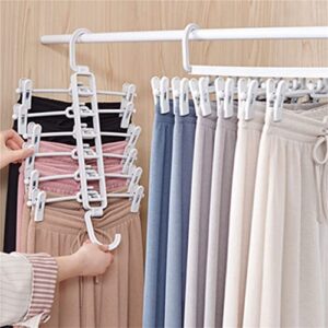 IULJH Multifunctional Hanger Detachable Portable Travel Outdoor Hanger Hanger Household Magic Pants Rack