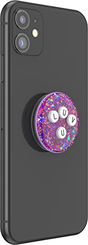 ​​​​PopSockets Phone Grip with Expanding Kickstand, Graphic PopGrip - Alphabet Soup LUV