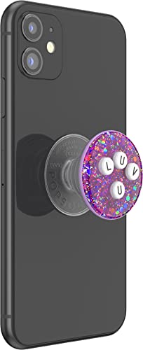 ​​​​PopSockets Phone Grip with Expanding Kickstand, Graphic PopGrip - Alphabet Soup LUV