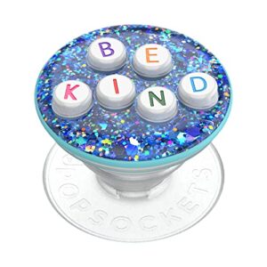 ​​​​popsockets phone grip with expanding kickstand, graphic popgrip - alphabet soup be kind