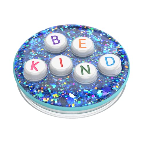 ​​​​PopSockets Phone Grip with Expanding Kickstand, Graphic PopGrip - Alphabet Soup Be Kind