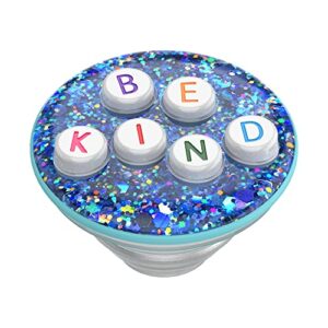 ​​​​PopSockets Phone Grip with Expanding Kickstand, Graphic PopGrip - Alphabet Soup Be Kind