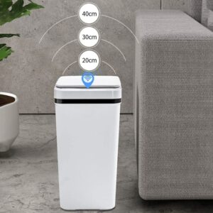 XBWEI Can Automatic Sensor Garbage Bin Waterproof Dustbin for Kitchen Bathroom Trash Can Smart Home Wastebasket ( Color : E , Size : 1 )