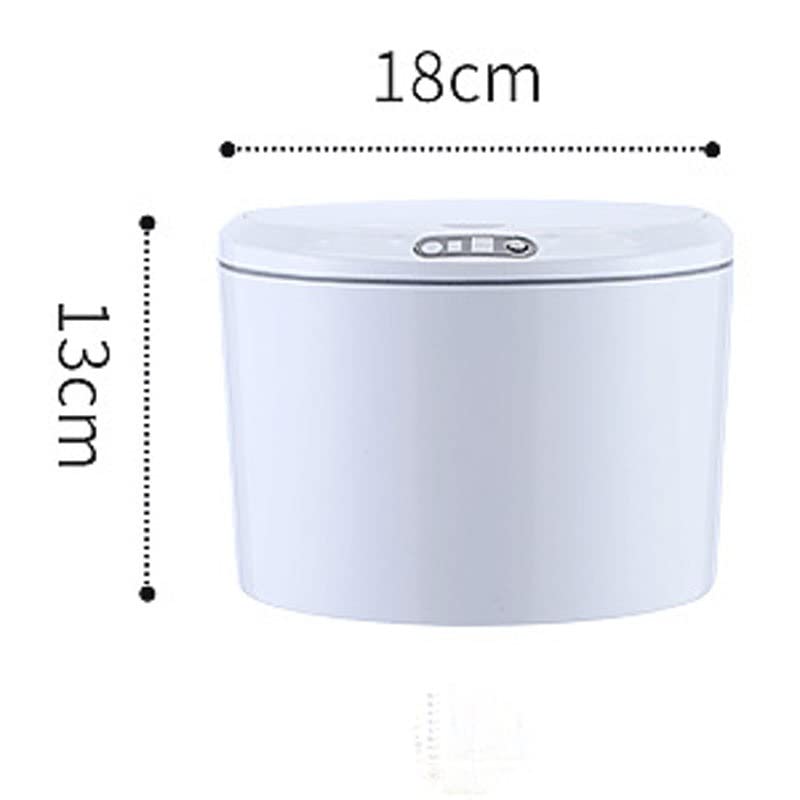 XBWEI Intelligent Automatic Touchless Trash Can Smart Infrared Motion Sensor Rubbish Waste Bin Desktop Car Kitchen Garbage Bins