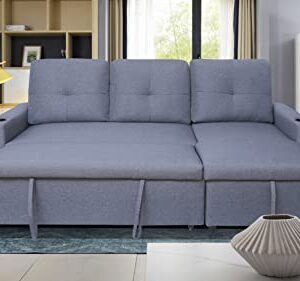 Devion Furniture LFD Sofabed, Gray