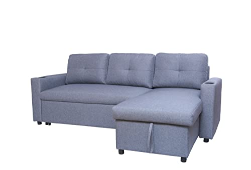 Devion Furniture LFD Sofabed, Gray