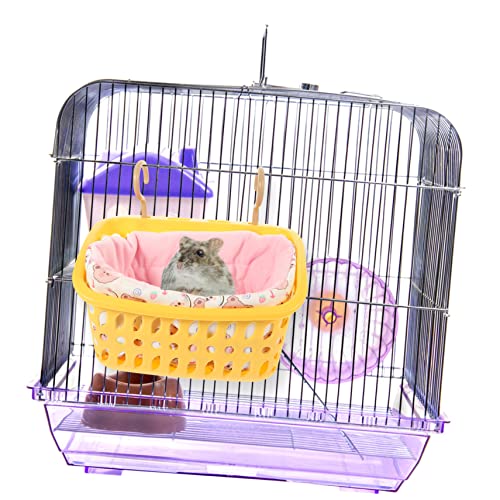 balacoo 1 Set Ferret Guinea Warm Rat Sugar Bird Comfortable Cage Winter Chinchilla House Hamster Accessories Pets Cave Resting Rabbit Hammock Parrot Keeping for Sleeping Pet Squirrel