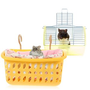 balacoo 1 Set Ferret Guinea Warm Rat Sugar Bird Comfortable Cage Winter Chinchilla House Hamster Accessories Pets Cave Resting Rabbit Hammock Parrot Keeping for Sleeping Pet Squirrel