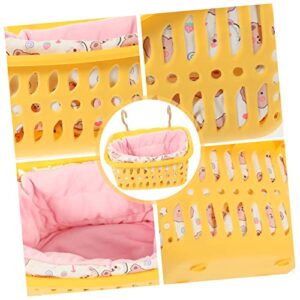 balacoo 1 Set Ferret Guinea Warm Rat Sugar Bird Comfortable Cage Winter Chinchilla House Hamster Accessories Pets Cave Resting Rabbit Hammock Parrot Keeping for Sleeping Pet Squirrel