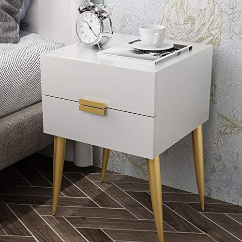 SJYDQ Nordic Bedroom Bedside Table Simple Solid Wood Storage Cabinet Economy Simple Dormitory Bedside Small Cabinet Side Cabine