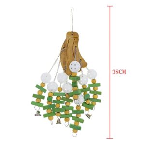 ＫＬＫＣＭＳ Bird Knots Block Chewing Toys for Large Parrots