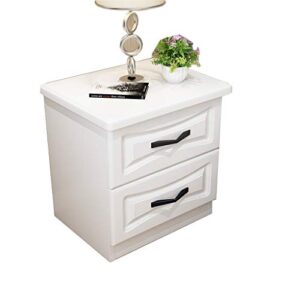 sjydq nightstand with 2 drawers,bedside furniture table dresser for home, bedroom accessories, office, college dorm