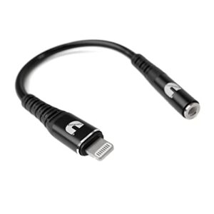 cummins lightning(r) compatible aux cord headphone to mobile 5in cable headphone jack donglecmn4707