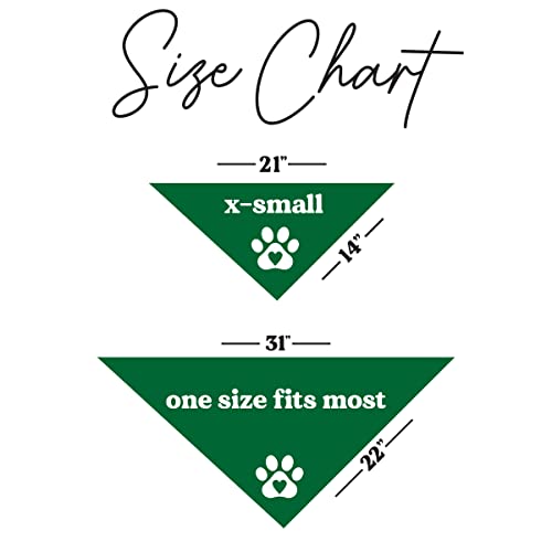 Dad's Lucky Charm Shamrock Dog Bandana (Assorted Colors)