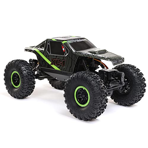 Axial RC Truck 1/24 AX24 XC-1 4WS Crawler Brushed RTR (Includes Everything Needed No Other purchases Required), Green, AXI00003T1