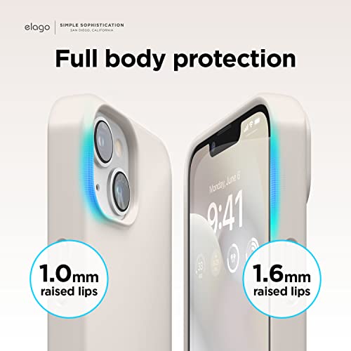 [Bundle] elago Silicone Case Compatible with iPhone 14 & Clear Case Compatible with AirPods Pro 2nd Generation