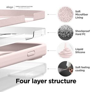 [Bundle] elago Silicone Case Compatible with iPhone 14 Pro & Silicone Case Compatible with AirPods Pro 2nd Generation