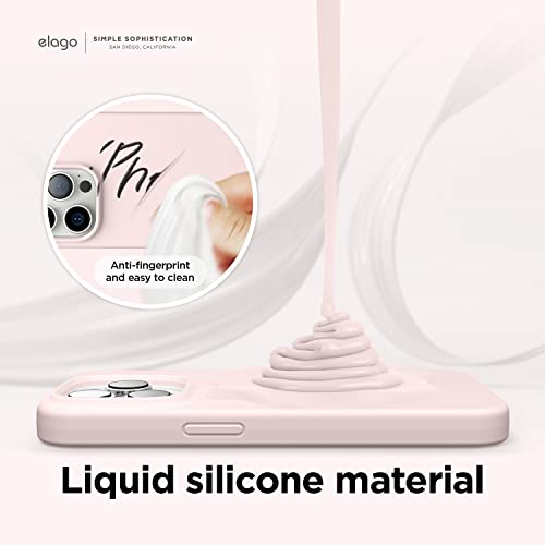 [Bundle] elago Silicone Case Compatible with iPhone 14 Pro & Silicone Case Compatible with AirPods Pro 2nd Generation