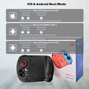 arVin Gaming Controller for iPhone Android Bluetooth Gamepad Joystick for iPhone 14/13/12/11, Samsung Galaxy S22/S21/S20, TCL, Call of Duty Mobile, Wireless Connection -Direct Play