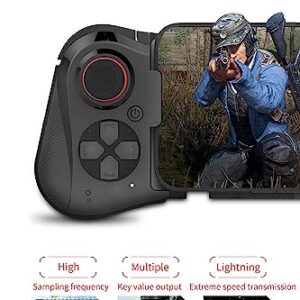 arVin Gaming Controller for iPhone Android Bluetooth Gamepad Joystick for iPhone 14/13/12/11, Samsung Galaxy S22/S21/S20, TCL, Call of Duty Mobile, Wireless Connection -Direct Play