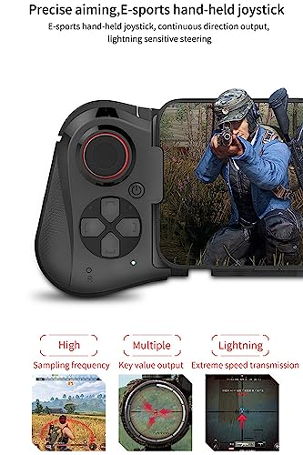 arVin Gaming Controller for iPhone Android Bluetooth Gamepad Joystick for iPhone 14/13/12/11, Samsung Galaxy S22/S21/S20, TCL, Call of Duty Mobile, Wireless Connection -Direct Play