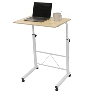 czdyuf height adjustable computer game desk for bedroom laptop desks movable lifting study table wooden tables home furniture (color : e, size : 24''x16)