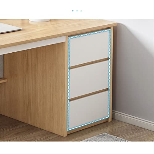 CZDYUF Computer Desk Large Capacity Drawer Home Desk Bedroom Writing Desk (Color : C, Size : As Shown)