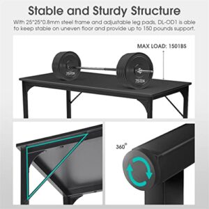 CZDYUF Computer Desk 43" Wide Desktop Office Desk Waterproof Steel Frame Laptop Table Style Study Table for Home Office (Color : E, Size : 43")