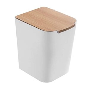 liruxun trash can household trash can press storage bin with lid trash can kitchen bathroom trash can