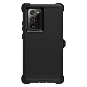 Defender Case Compatible with Samsung Galaxy Note20 Ultra Case 5G - Black