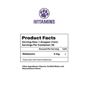 Melatonin for Dogs | Dog Melatonin | Melatonin for Dogs Sleep | Sleep Aid for Dogs | Dog Sleep Aid | Dog Calming | Calming for Dogs | Dog Calming Treats | Dog Anxiety Relief | (2 Pack)