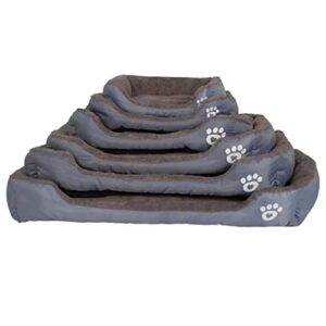 WXBDD Nest Dog Baskets Mat Autumn Winter Waterproof Kennel Large Pet Cats Dogs Bed Warm Cozy Dog House Soft Fleece (Color : E, Size : 80x60cm)