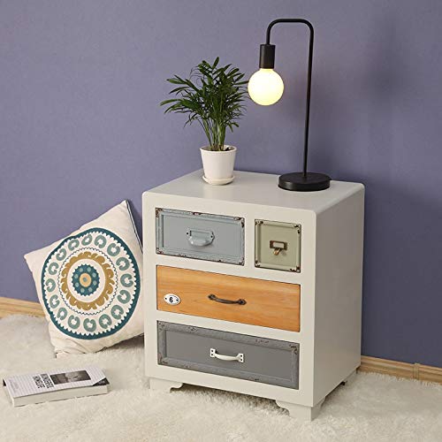 SJYDQ Bedroom Furniture Head Lacquer Nightstand Home Furniture Storage Cabinet Cabinet