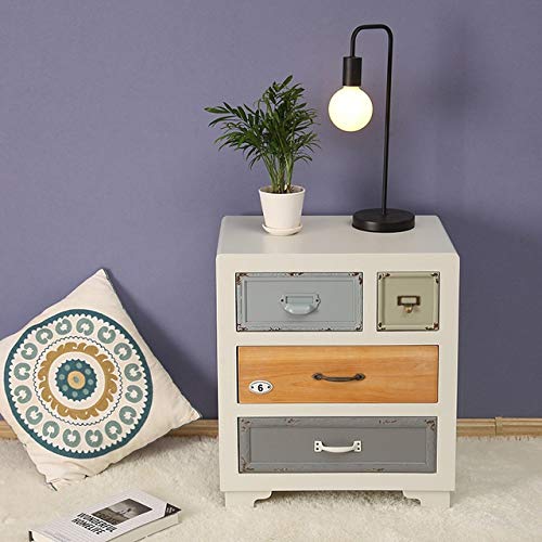 SJYDQ Bedroom Furniture Head Lacquer Nightstand Home Furniture Storage Cabinet Cabinet