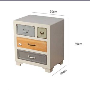 SJYDQ Bedroom Furniture Head Lacquer Nightstand Home Furniture Storage Cabinet Cabinet