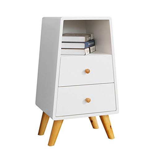 SJYDQ Fashion Nightstands Children White Side Small Counters Bedside Cupboards Lockers Creative Bedroom Cupboards