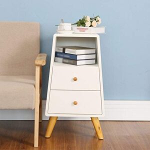 SJYDQ Fashion Nightstands Children White Side Small Counters Bedside Cupboards Lockers Creative Bedroom Cupboards