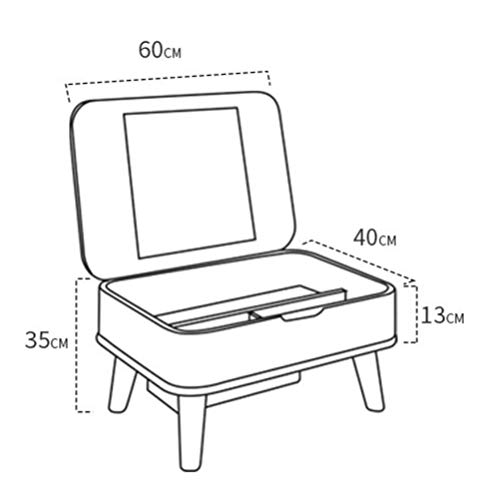 QJPAXL Window Dressing Table Bedroom Multi-Function Dressing Table Small Mini Assembly Economy Tatami Dressing Table