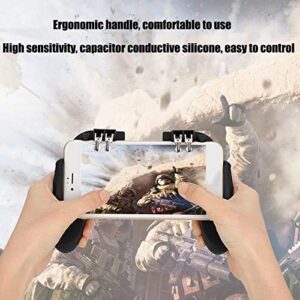 Jeanoko Cellphone Gamepad, Multipurpose Mobile Gaming Handle Comfortable Grip for 6.5inch Phone