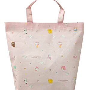 Friend Sanrio Characters, Hello Kitty, Kuromi, My Melody, Cinnamoroll Cute Tote Bag, Shopping Bag, Kitchen Reusable Grocery Bag, 13.8 in(H) x 15.2 in(L) x 3.3 in(W)